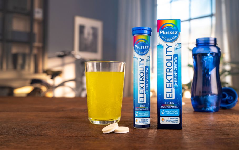 Elektrolity Plusssz - prawidłowe nawodnienie