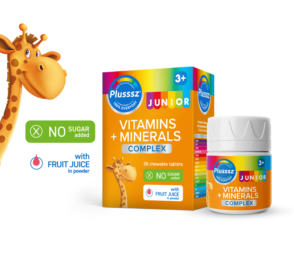 Plusssz Junior Vitamins + Minerals Complex
