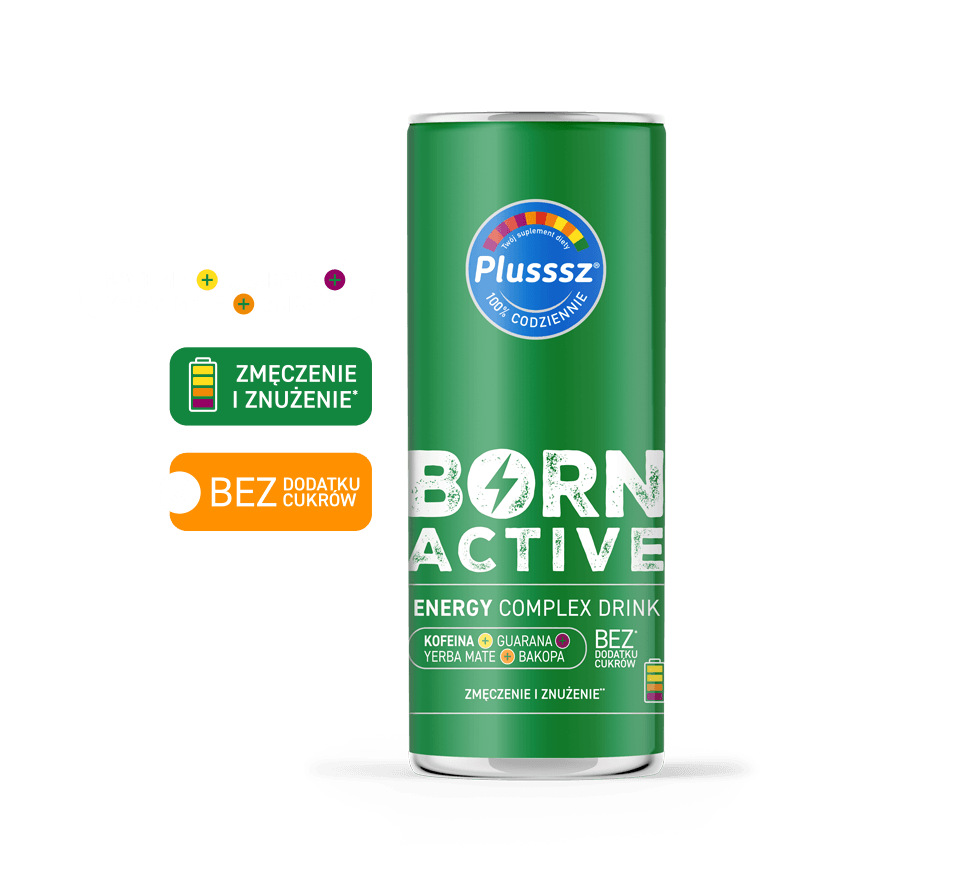 Plusssz BORN ACTIVE Energy Complex Drink