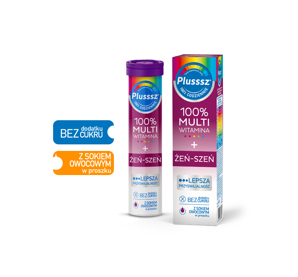 Plusssz 100% Multivitamin + Ginseng