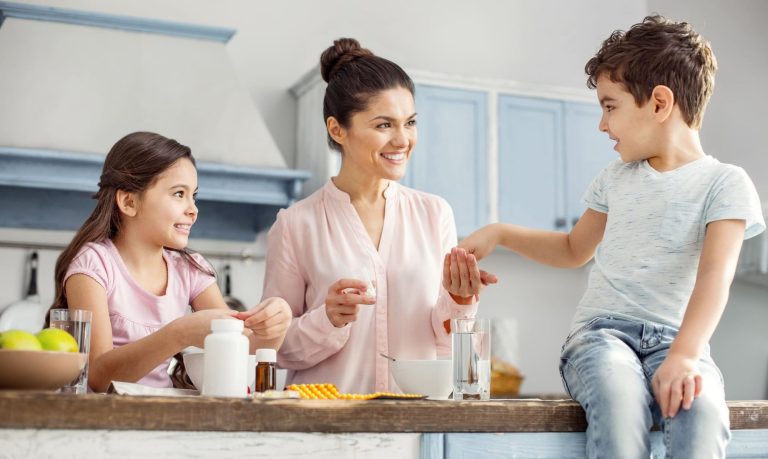 What vitamins for a school-age child?