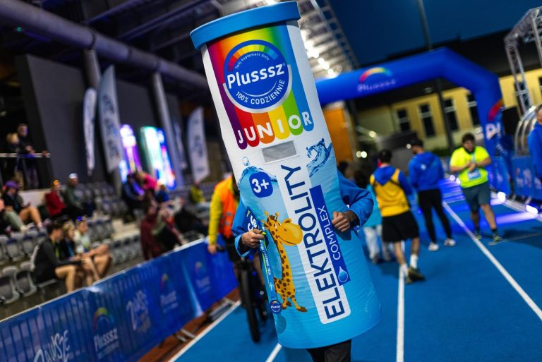 Plusssz night run zakopane maskotka 2